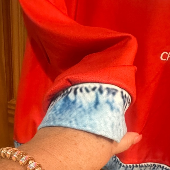 Red and Blue Freedom woman Shirt - Picture 2 of 4